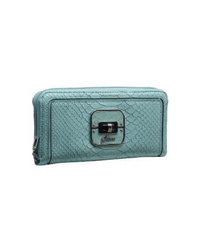 TWYLA LARGE ZIP AROUND ORGANIZER Geldbörse blau