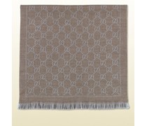 Strickschal mit GG Jacquard-Muster
