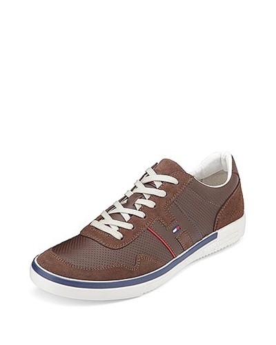 Sneaker STEN 1A von Tommy Hilfiger in braun für Herren. Gr. 42