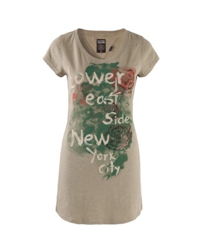 HILFIGER DENIM T-Shirt, Farbe beige