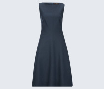 Cocktail-Etui-Kleid in Blau meliert