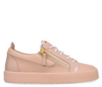 Leather low-top sneaker NICKI