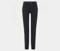 Hose Lindsay für Damen - Navy-Blau Hose