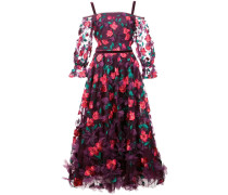 Kleid mit Blumenmuster - Rosa