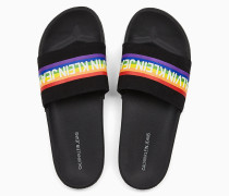 Slider mit Regenbogen-Aufdruck