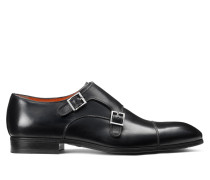 Doppel-Monkstrap aus Leder