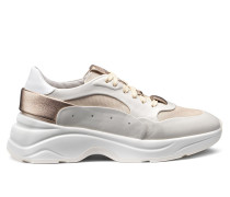 Niedriger Sneaker aus Leder