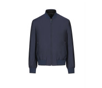 Marineblauer Blouson