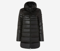 Lange superleichte Daunenjacke