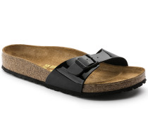 Madrid Birko-Flor Patent Schwarz Lack