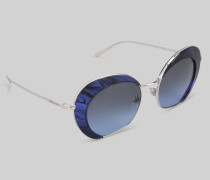 Sonnenbrille mit Dégradé-Detail