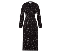 Midi Wickelkleid mit floralem Print