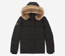 Kapuzen-Daunenjacke aus Nylon