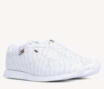 Lace-up Sneaker mit Logo