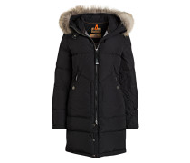 parajumpers daunenmantel long bear lapin mit fellbesatz parajumpers daunenmantel long bear lapin mit fellbesatz