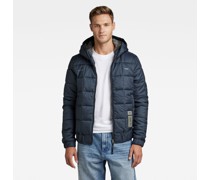 Meefic Square Quilted Hooded Jacke