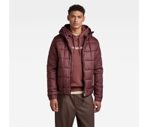 Meefic Squared Quilted Hooded Jacke