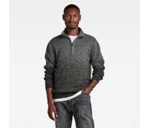 Granularity Knitted Pullover 1/2 Zip