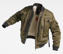 E Long Pocket Bomberjacke
