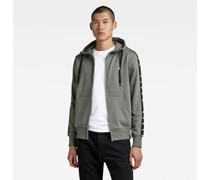 Tape Zip Hoodie