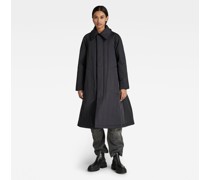 Padded Wide Trenchcoat