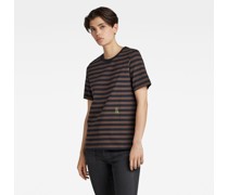Small RAW Graphic Stripe Top