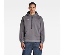 Tape Raglan Loose Hoodie