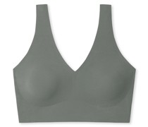 Schiesser Bustier Microfaser herausnehmbare Pads jade