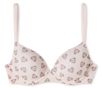 Schiesser Push-up BH mit Bügel gepadded Herzchen zartrosa