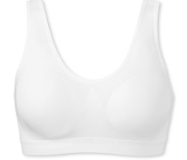 Schiesser Bustier nahtlos weiß