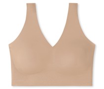 Schiesser Bustier Microfaser herausnehmbare Pads maple