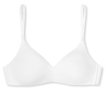 Schiesser Soft BH Organic Cotton gepaddet ohne Bügel weiß