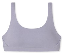 Schiesser Bustier Doppelripp Organic Cotton flieder