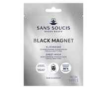 Vliesmasken Black Magnet Vliesmaske - Tiefenreinigende Intensivmaske 16 ml