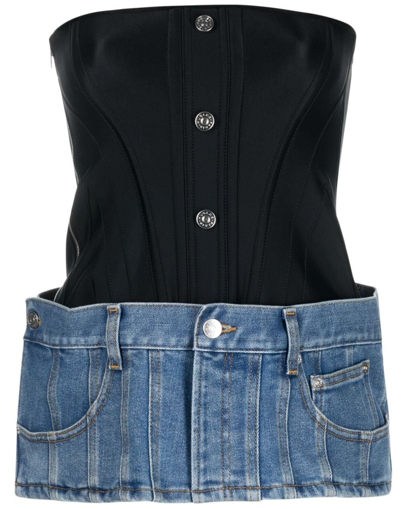 Thierry Mugler Damen Klassischer Bleistiftrock