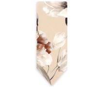 Krawatte mit Blumen-Print