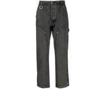 Gerade Jeans aus Bio-Baumwolle