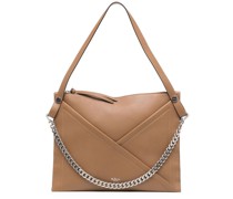 Große M Zipped Schultertasche