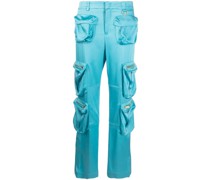 Cargohose in Satinoptik