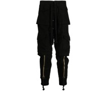Baggy-Hose mit aufgesetzten Taschen