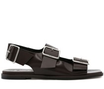 Tekla buckled leather sandals