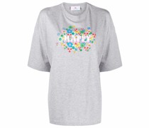 T-Shirt mit "Happy"-Print