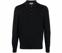 Langärmeliges Poloshirt