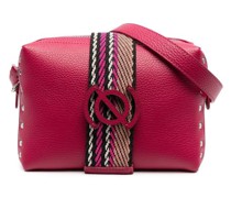 Schultertasche mit Stickerei