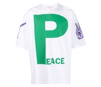Peace T-Shirt im Oversized-Look