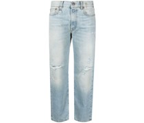 Gerade High-Rise-Jeans