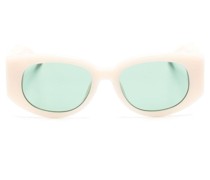 Ovale Memphis Sonnenbrille