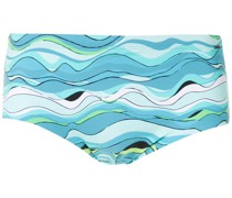 Badehose mit "Ondas"-Print