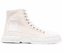 High-Top-Sneakers aus Canvas