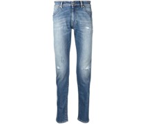 Slim-Fit-Jeans im Distressed-Look